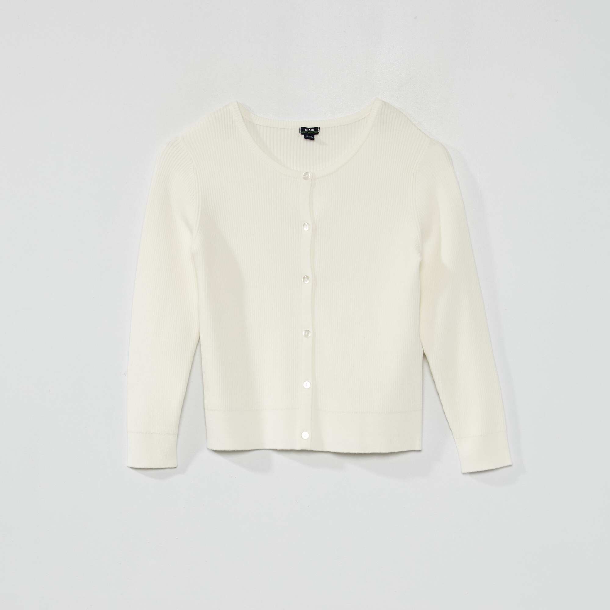 Plain 2025 white cardigan