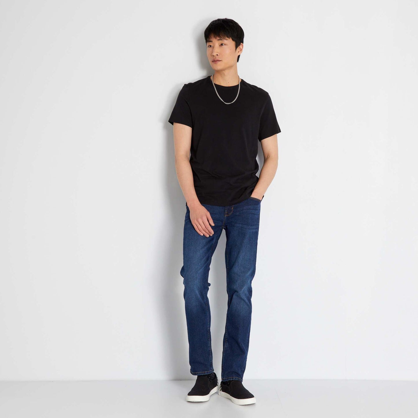 Slim-fit stretch jeans L34 BLUE