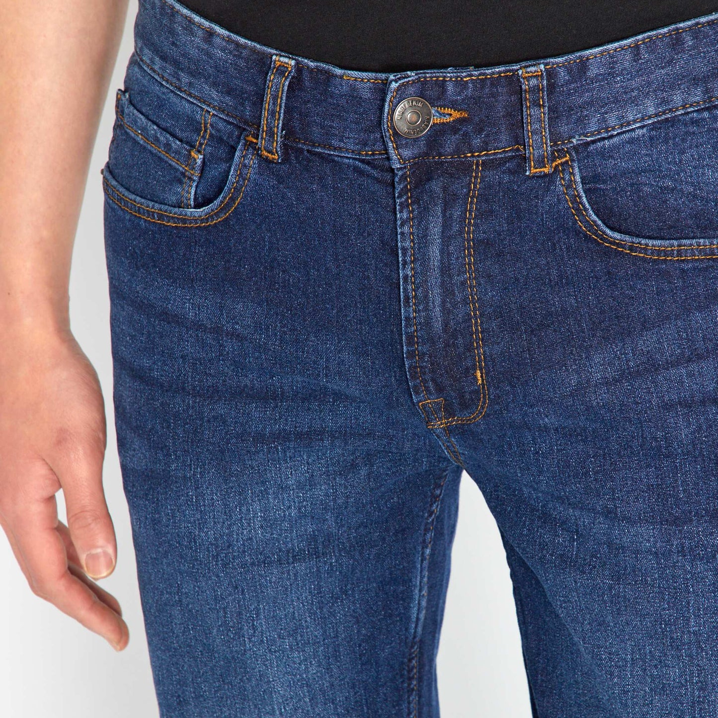 Slim-fit stretch jeans L34 BLUE