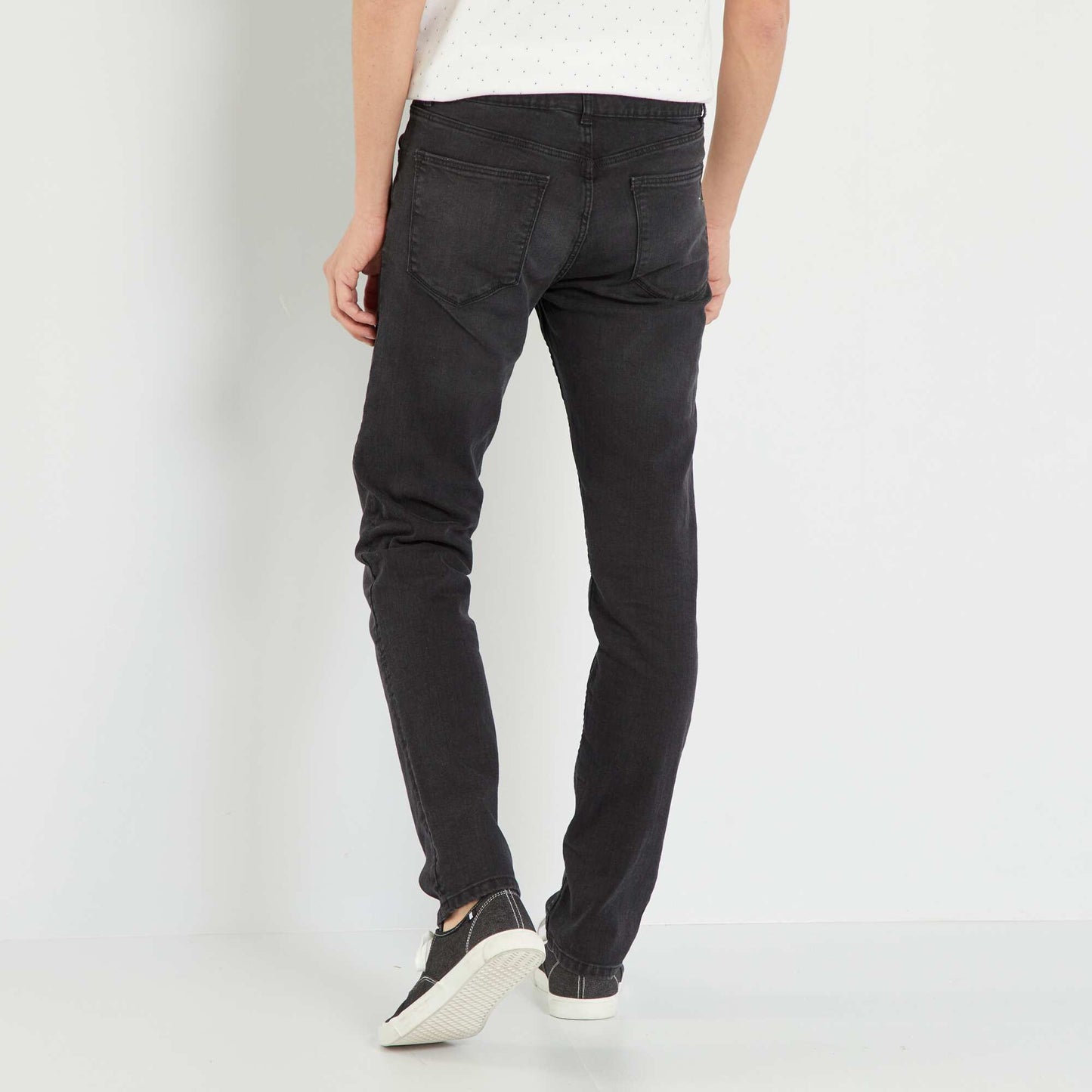 Slim-fit stretch jeans L34 GREY